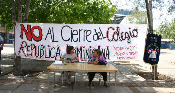 La comunidad del colegio anunció nuevas movilizaciones.