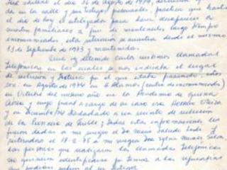 Declaración de María Soledad Henríquez sobre la detención de su esposo
