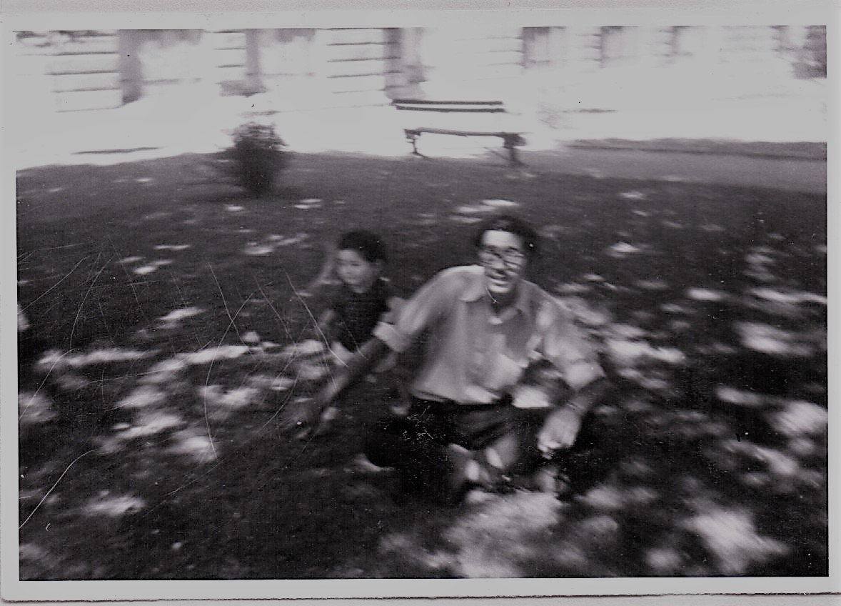 Carlos Salcedo con su hijo Carlos Salcedo con su hijo