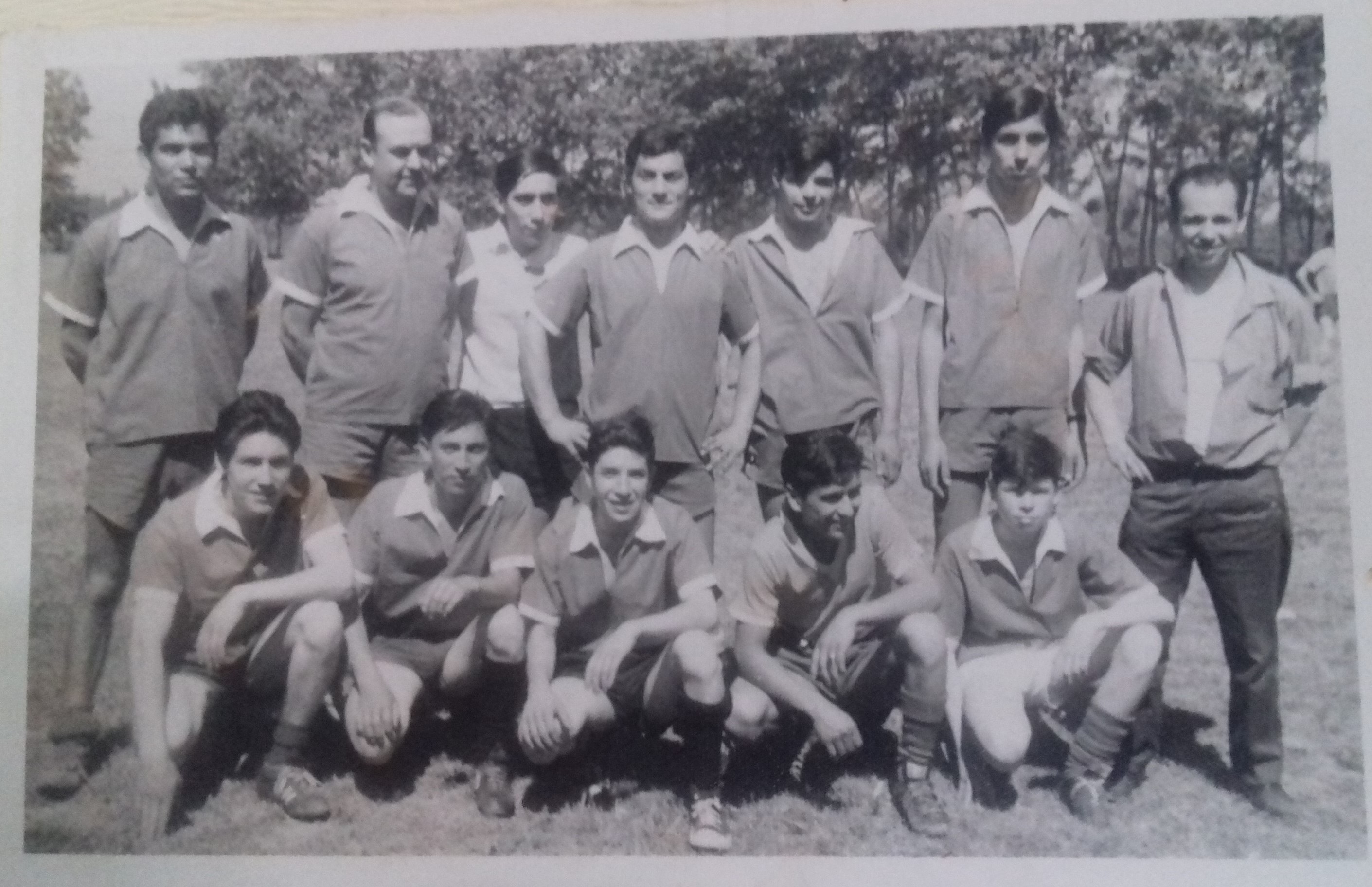 Gregorio Gaete en el equipo de futbol Peugeot