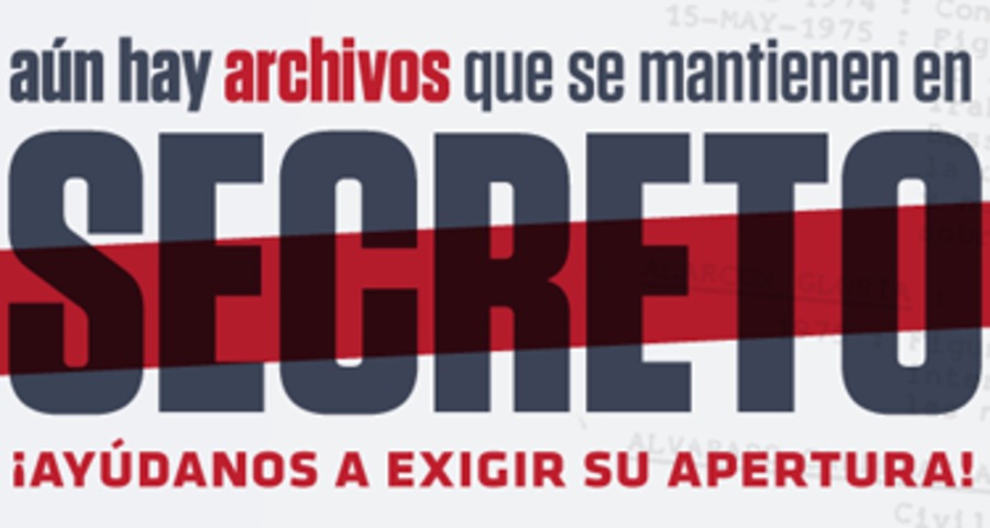 No más archivos secretos
