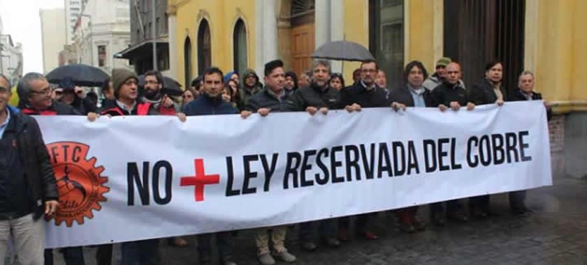 No a la ley reservada