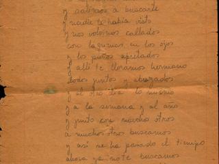 Poema de Miguel Gaete a su hermano Gregorio