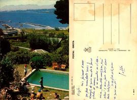 Postal del lago Villarrica
