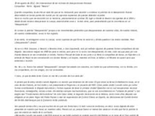 Carta abierta a Martín Elgueta en el Día Internacional de Víctimas de Desapariciones Forzosas