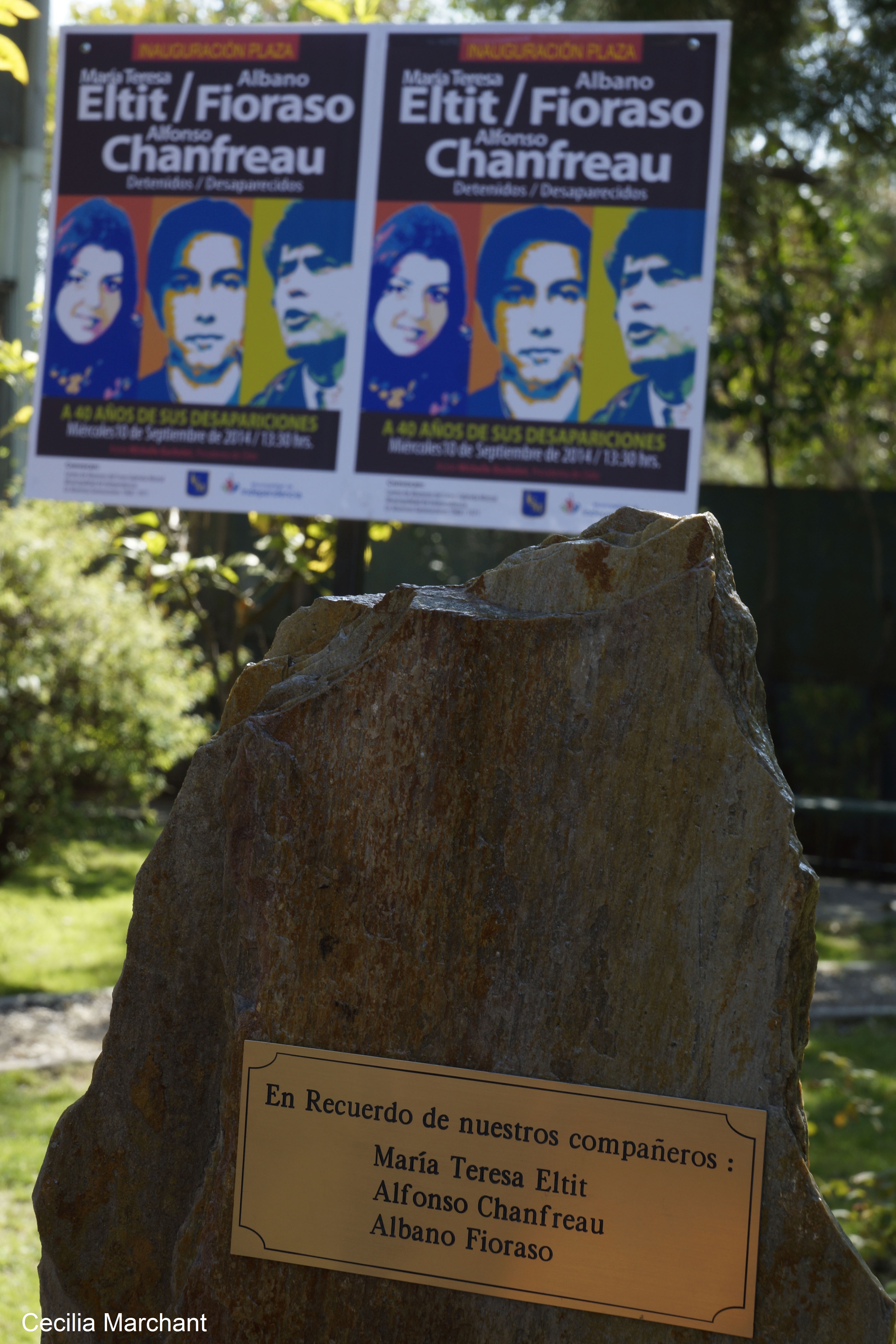 Memorial en Liceo Gabriela Mistral Memorial en Liceo Gabriela Mistral