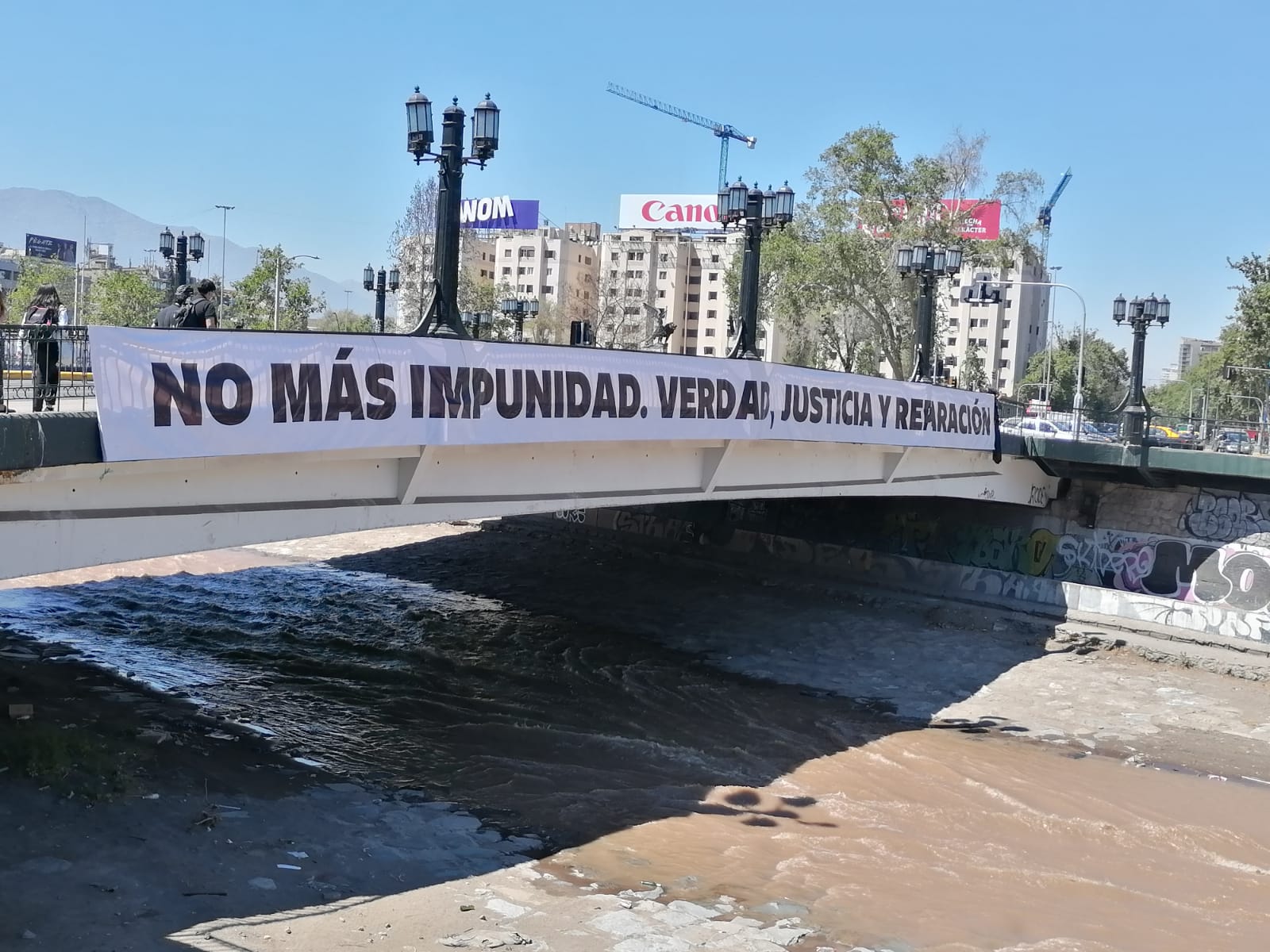 Puente pancarta