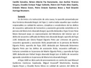 Sentencia final de primera instancia María Inés Alvarado Borgel - Martín Elgueta Pinto